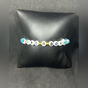 It's A Boy (Baby Shower) Heishi Bracelet